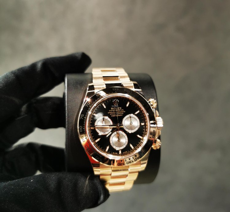 Rolex Daytona Basel One 126505ln Black Dial Rose Gold Daytona 40mm