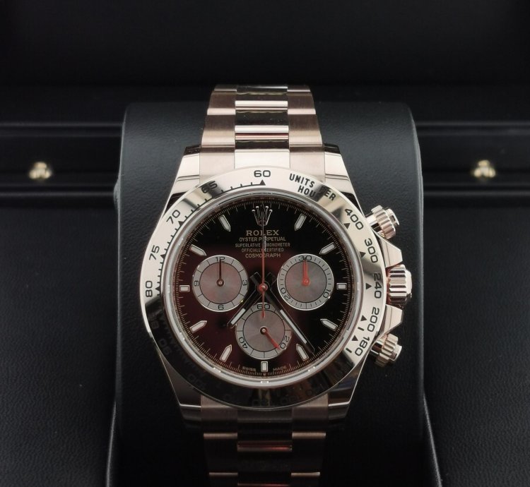 Rolex Daytona Basel One 126505ln Black Dial Rose Gold Daytona 40mm