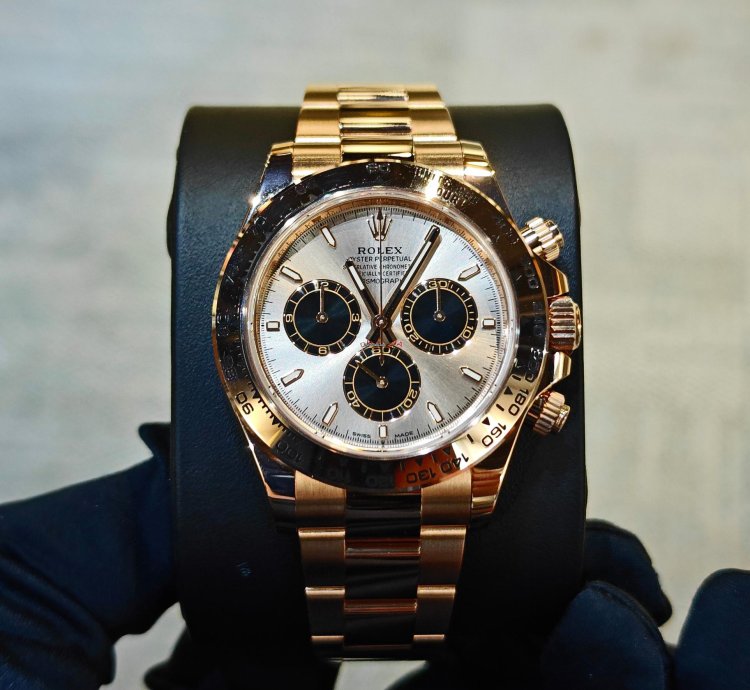 Rolex Daytona Basel One 126505ln Sundust Dial Rose Gold 40mm