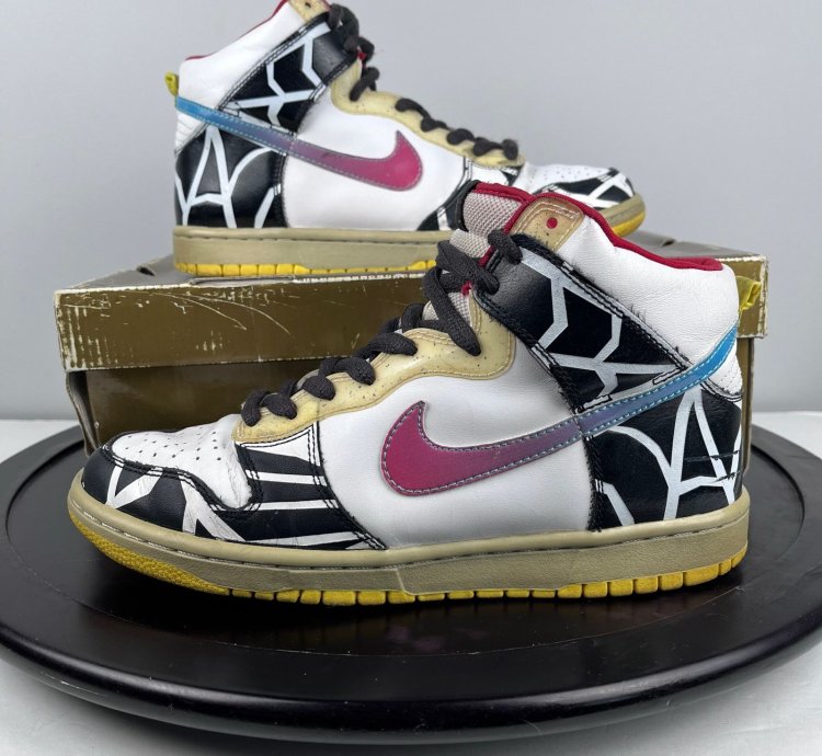 Size 8 5 Nike Sb Dunk High 2008 Thrashin Mens Y2k Vintage Sb