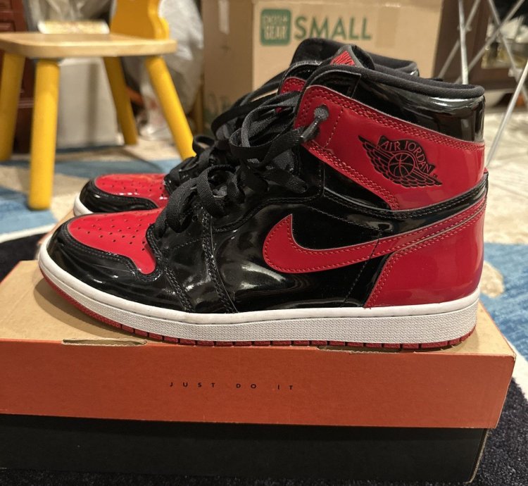 Air Jordan 1 Retro High Og Patent Bred