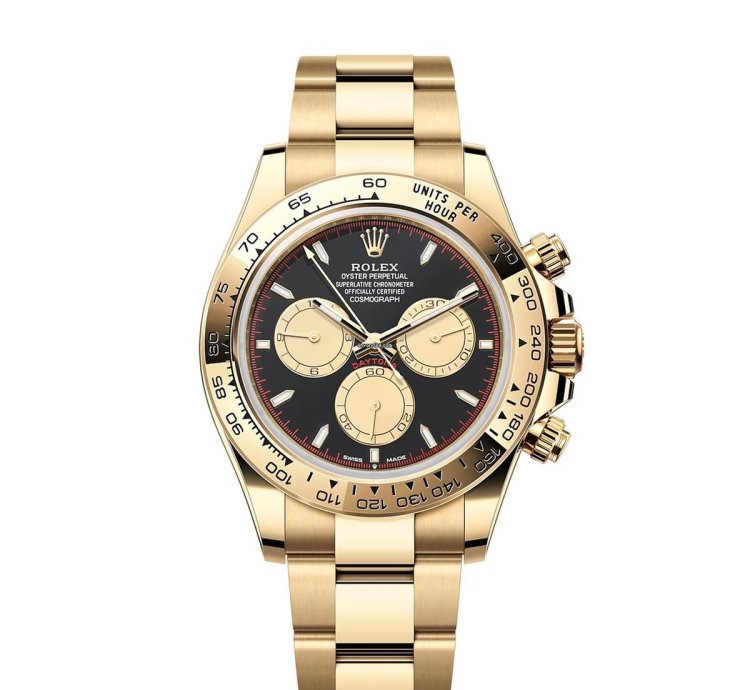 Rolex Daytona Basel One 126508 Paul Newman Yellow Gold 40mm