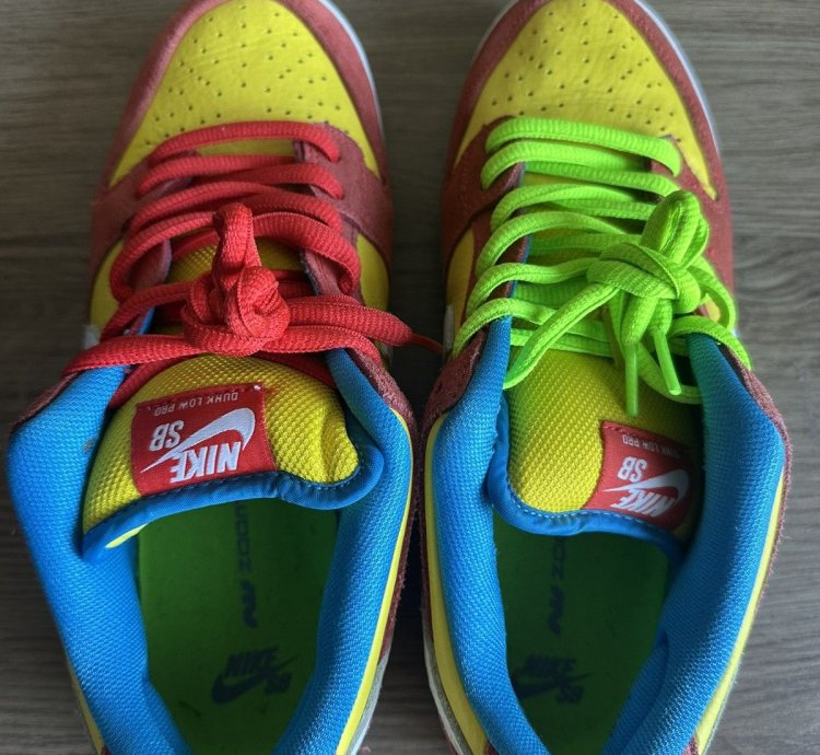 Size 9 - Nike Sb Dunk Low Bart Simpson 2022