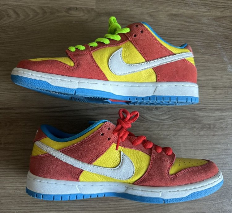 Size 9 - Nike Sb Dunk Low Bart Simpson 2022