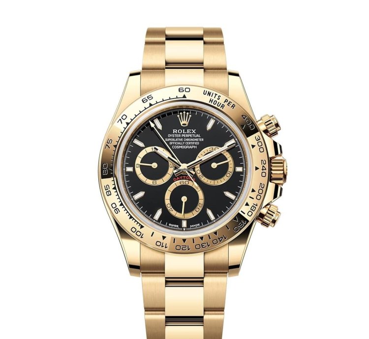 Rolex Daytona Basel One 126508ln Black Yellow Gold 40mm