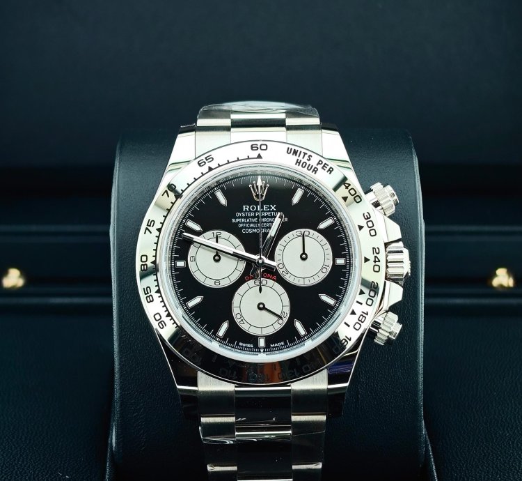 Rolex Daytona Basel One 126509 Daytona Black Dial White Gold 40mm