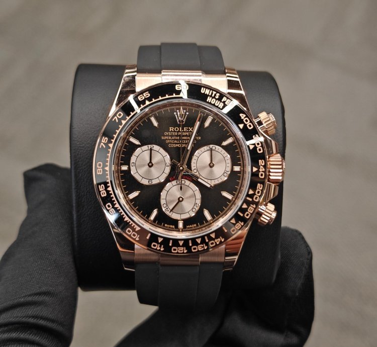 Rolex Daytona Basel One 126515ln Black Rose Gold Daytona 40mm