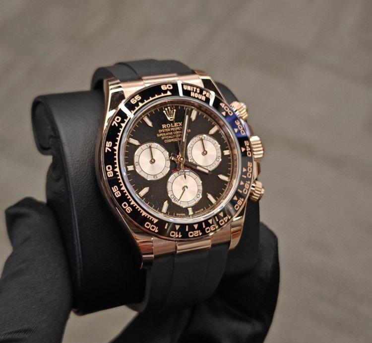 Rolex Daytona Basel One 126515ln Black Rose Gold Daytona 40mm