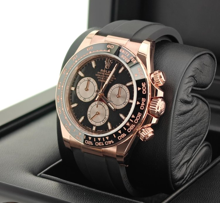 Rolex Daytona Basel One 126515ln Black Rose Gold Daytona 40mm