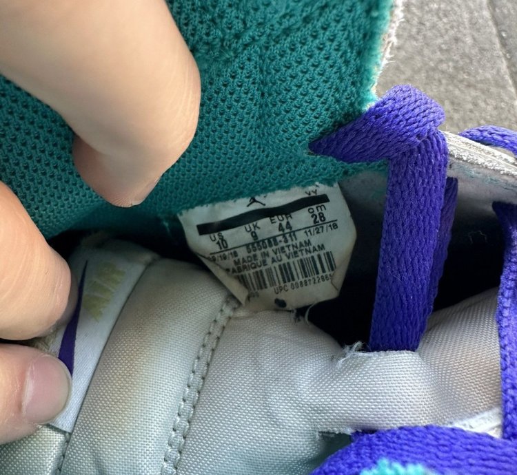 Air Jordan 1 Retro High Og Turbo Green Size 10