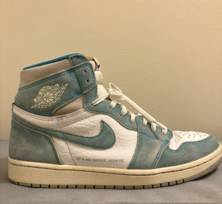 Air Jordan 1 Retro High Og Turbo Green Size 10