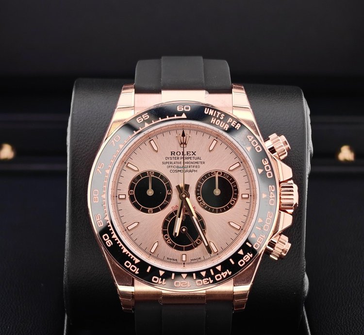 Rolex Daytona Basel One 126515ln Yml Sundust Dial Rose Gold Daytona 40mm