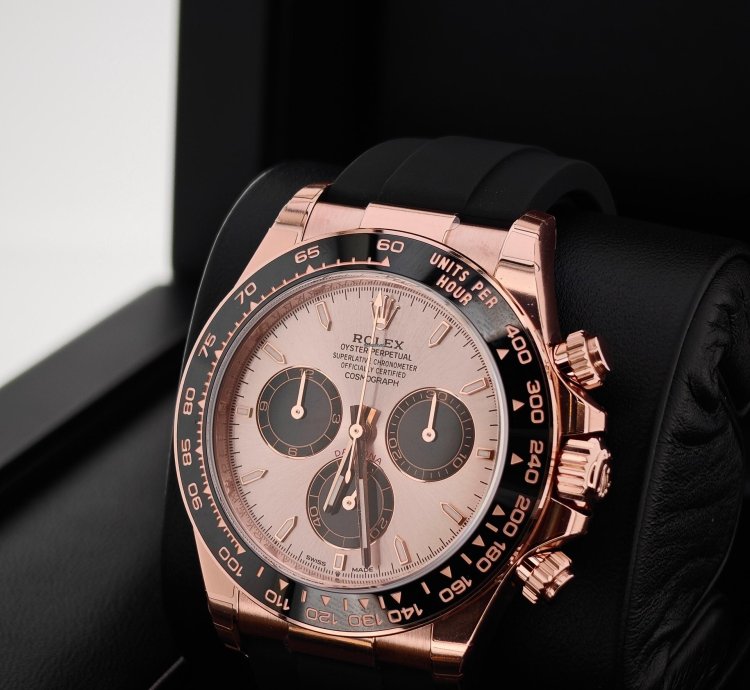 Rolex Daytona Basel One 126515ln Yml Sundust Dial Rose Gold Daytona 40mm