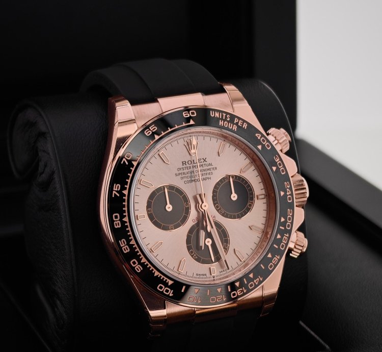 Rolex Daytona Basel One 126515ln Yml Sundust Dial Rose Gold Daytona 40mm
