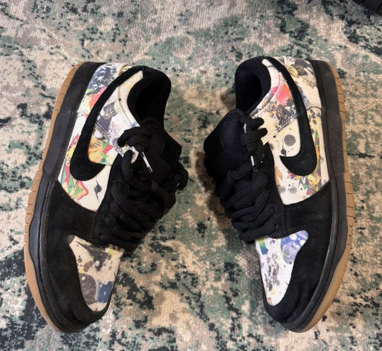 Supreme Nike Dunk Low Sb Rammellzee