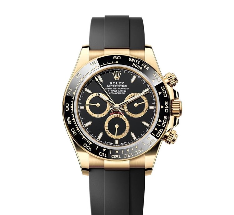 Rolex Daytona Basel One 126518ln Black Yelow Gold Daytona 40mm