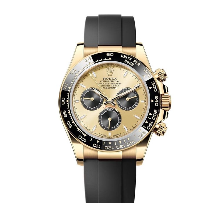 Rolex Daytona Basel One 126518ln Champange Fisherman Yellow Gold Daytona 40mm