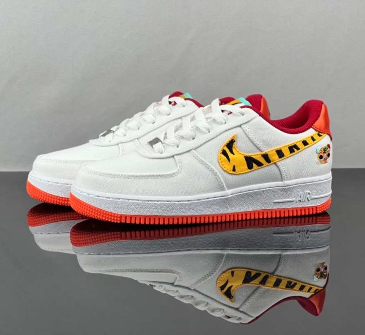 Nike Air Force 1 Year Of Tiger White Canvas