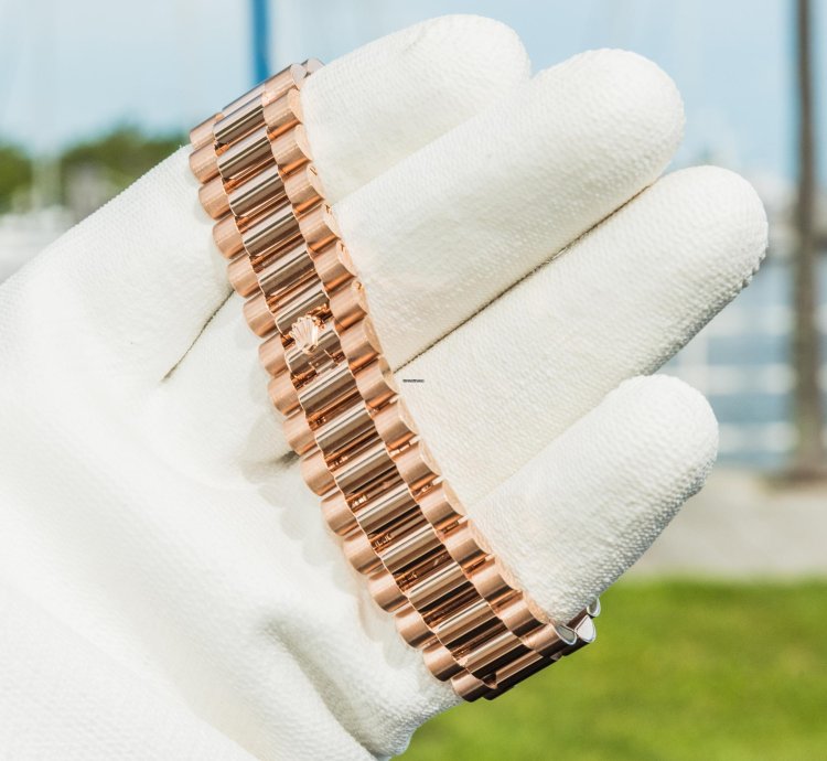 Rolex Day-date 40 228235 40mm Chocolate Baguette