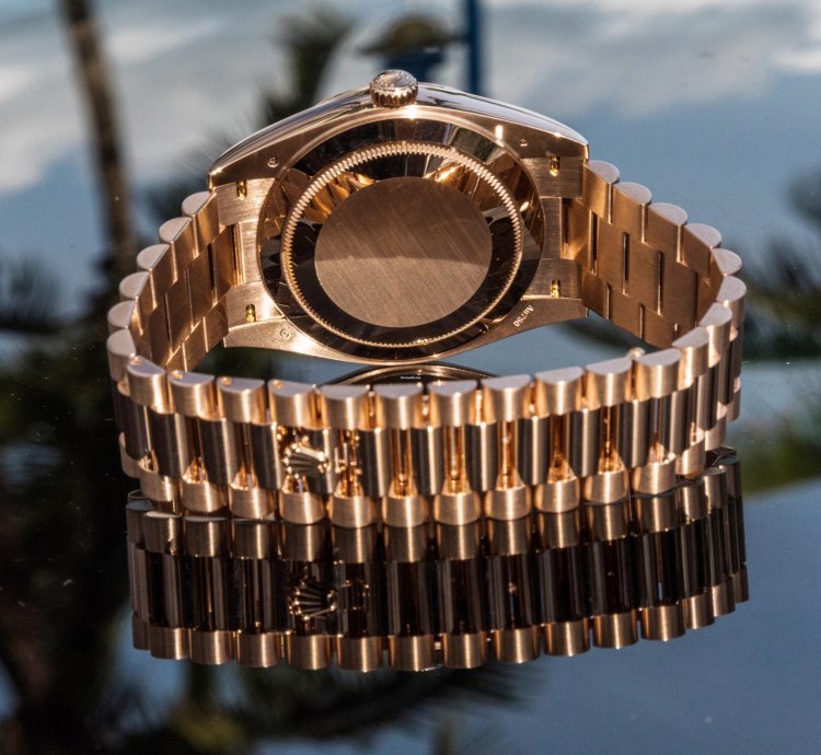 Rolex Day-date 40 228235 40mm Chocolate Baguette