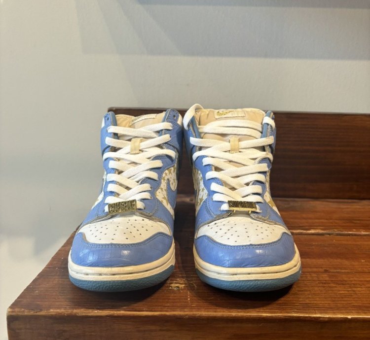 Supreme Nike Sb Dunk High Blue