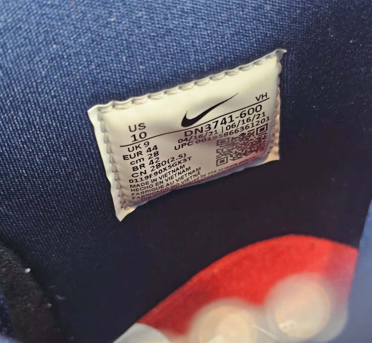 Supreme Nike Sb Dunk High By Any Means Navy Red Men