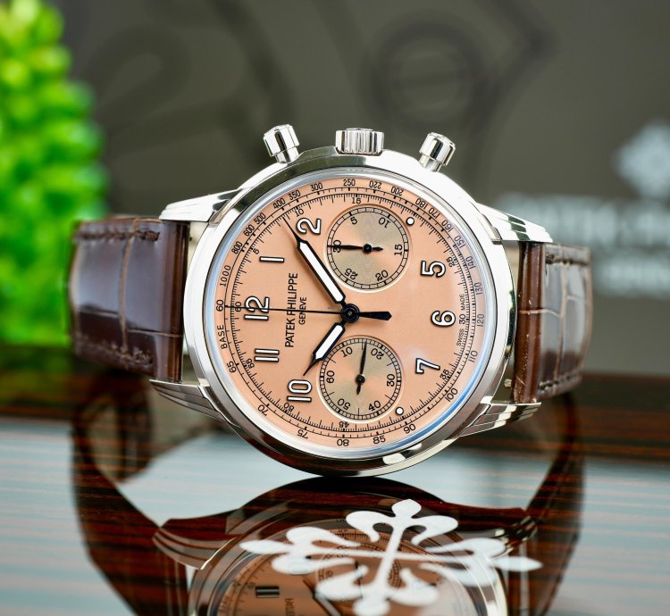 Patek Philippe Complications Salmon White Gold 41mm 5172g-010 Complete