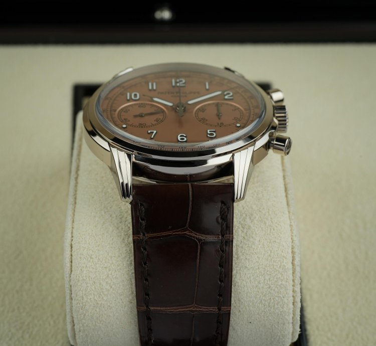 Patek Philippe Complications Salmon White Gold 41mm 5172g-010 Complete