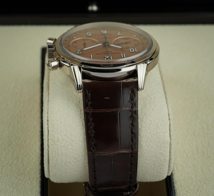 Patek Philippe Complications Salmon White Gold 41mm 5172g-010 Complete