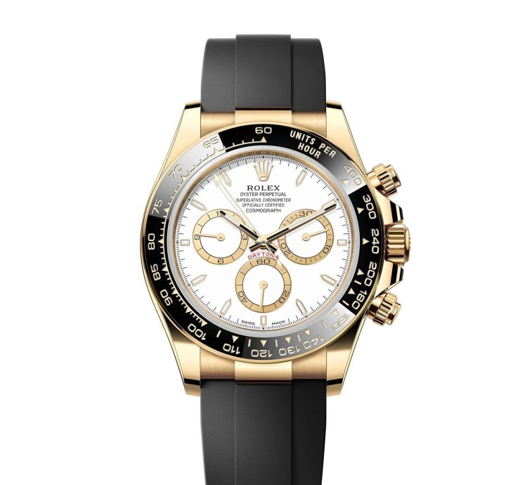 Rolex Daytona Basel One 126518ln White Dial Yellow Gold 40mm