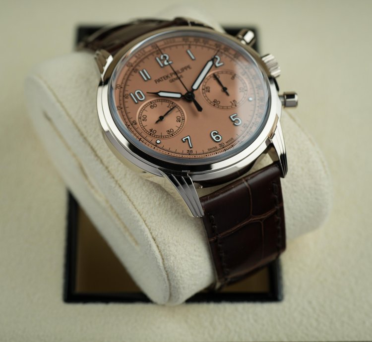 Patek Philippe Complications Salmon White Gold 41mm 5172g-010 Complete