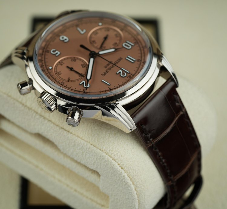 Patek Philippe Complications Salmon White Gold 41mm 5172g-010 Complete