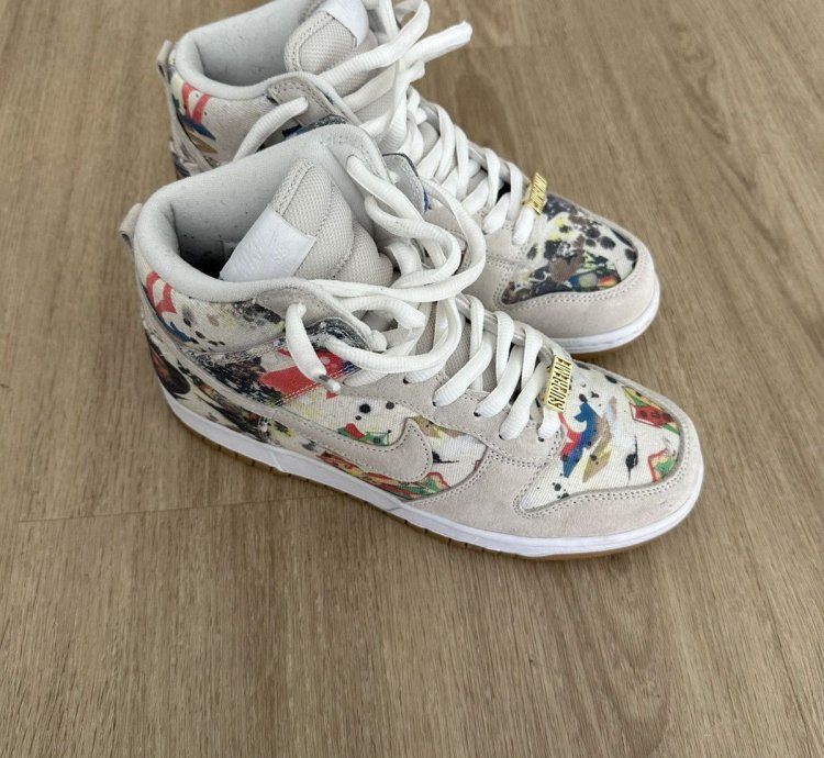 Supreme Nike Sb Dunk High Rammallzee