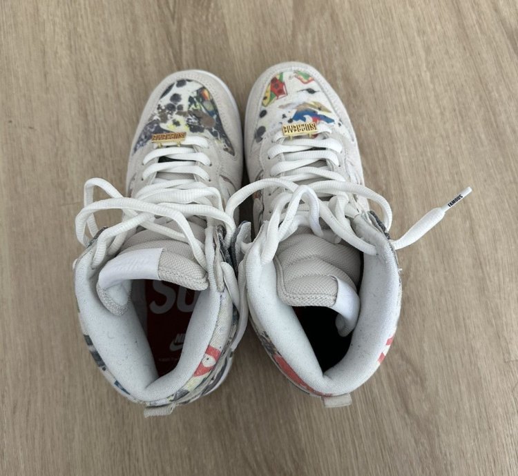 Supreme Nike Sb Dunk High Rammallzee