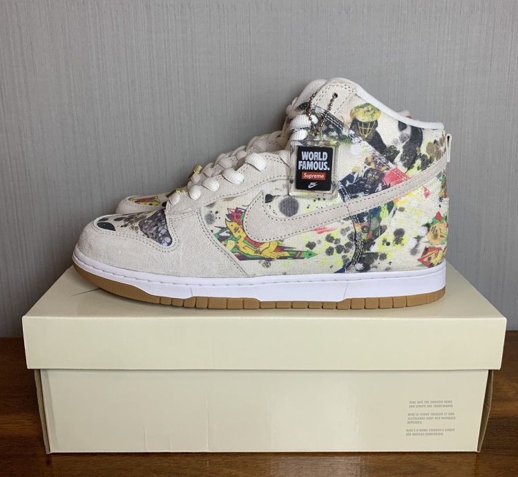 Supreme Nike Sb Dunk High Rammellzee
