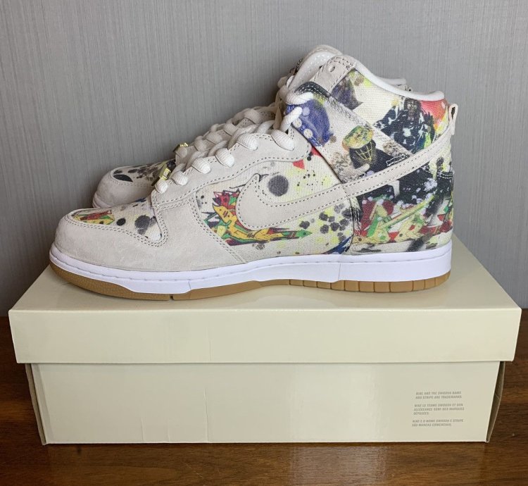 Supreme Nike Sb Dunk High Rammellzee