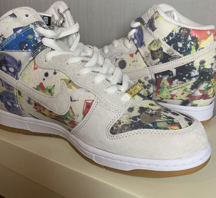 Supreme Nike Sb Dunk High Rammellzee