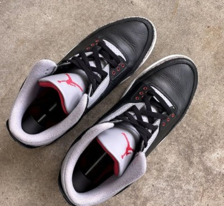 Air Jordan 3 Retro Og Black Cement 2024 Size 12