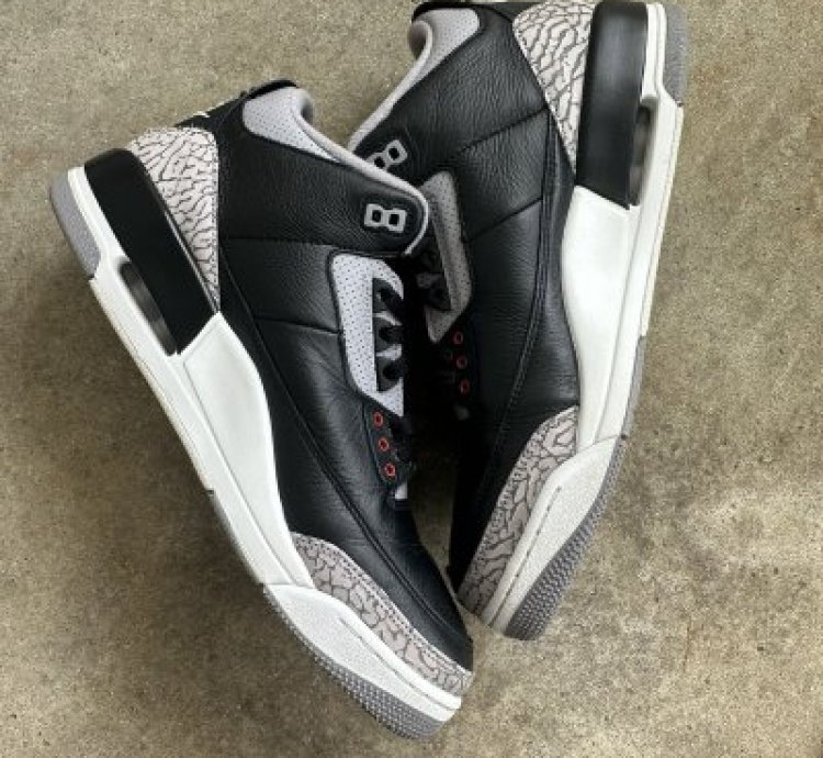 Air Jordan 3 Retro Og Black Cement 2024 Size 12
