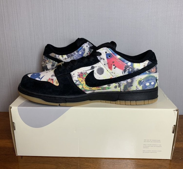 Supreme Nike Sb Dunk Low Rammellzee