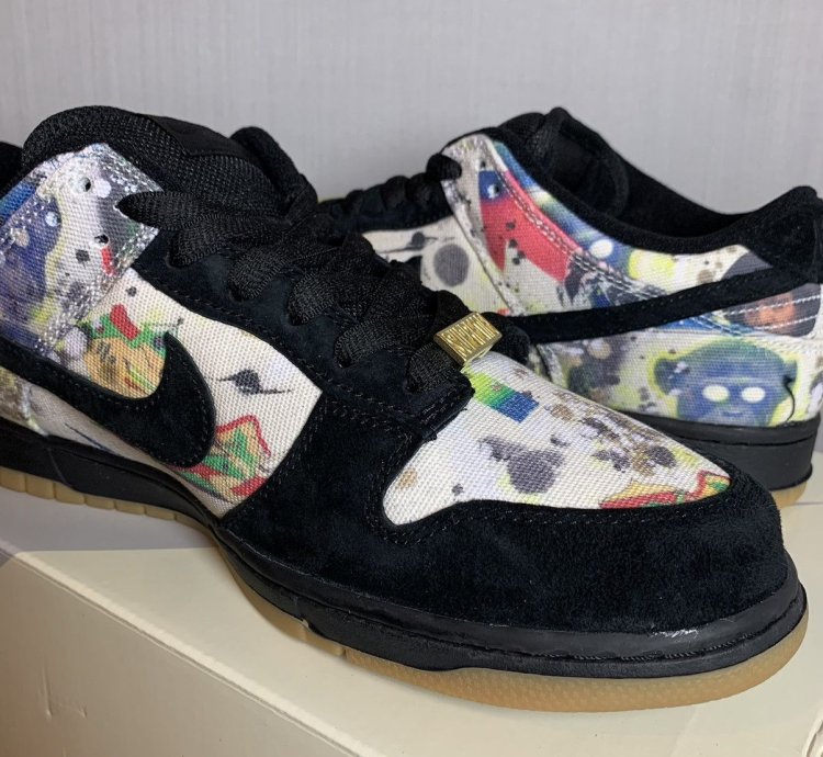 Supreme Nike Sb Dunk Low Rammellzee