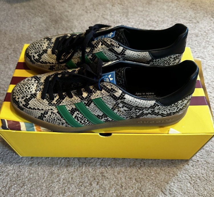 Gucci Adidas Gazelle Python