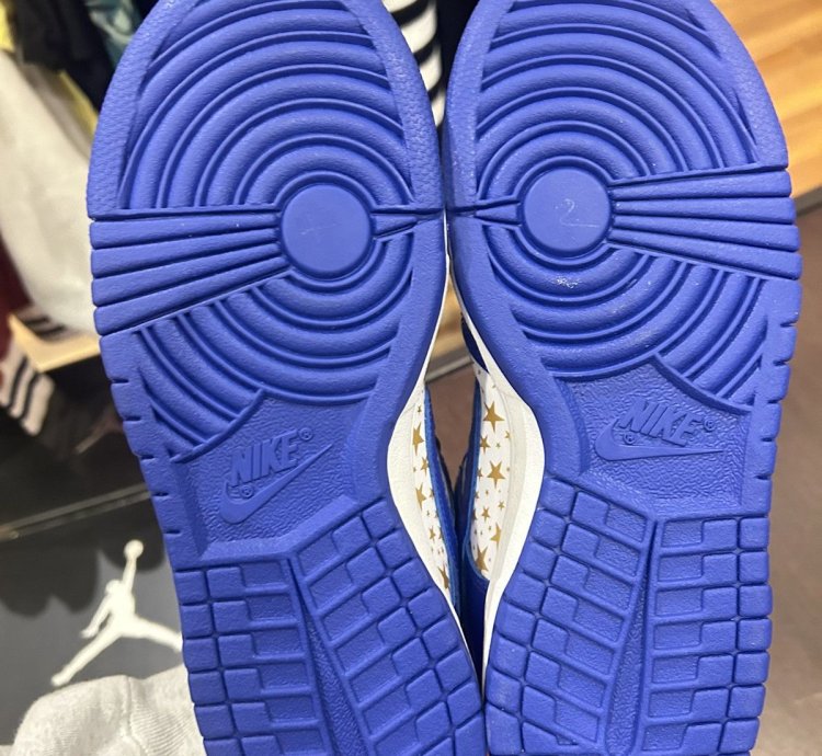 Supreme Nike Sb Dunk Low Stars Hyper Royal