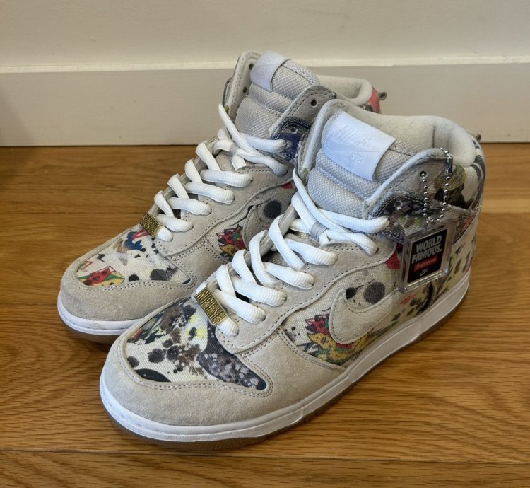Supreme Rammellzee Nike Sb Dunk High