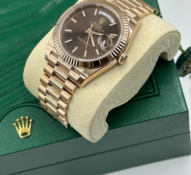 Rolex Day-date 40 228235 Choco Index