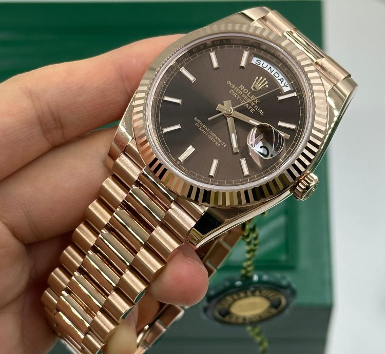 Rolex Day-date 40 228235 Choco Index