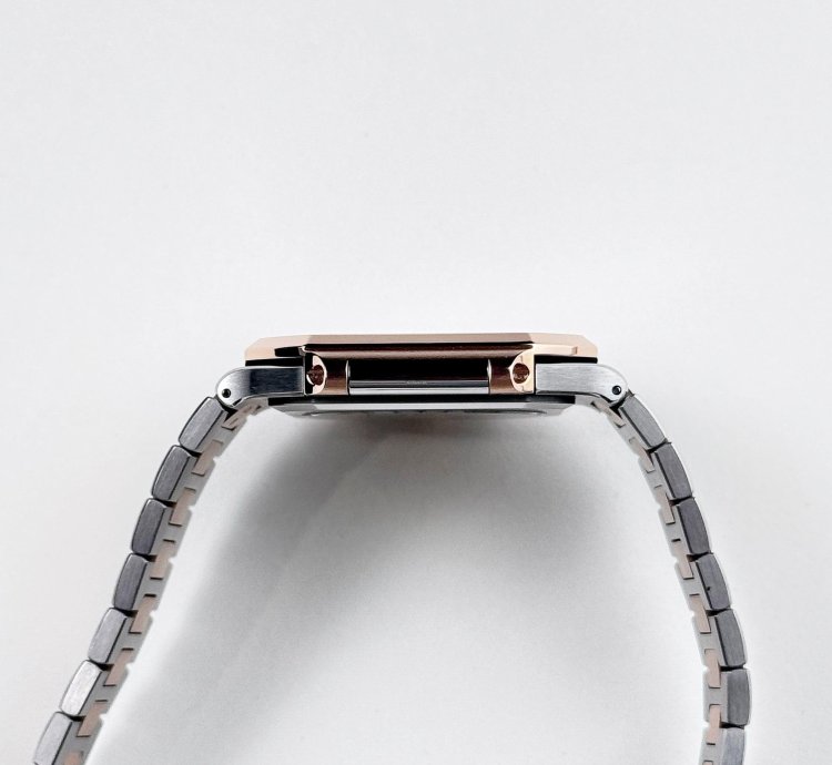 Patek Philippe Cubitus 5821 1ar-001 Stainless Steel Rose Gold Blue Dial 2025