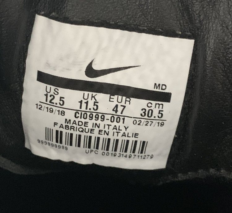 Ultra Rare Supreme Nike Air Max 95 Lux Black