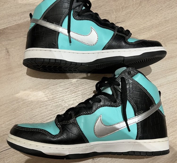 The Nike Sb Dunk High Diamond Supply Co Tiffany