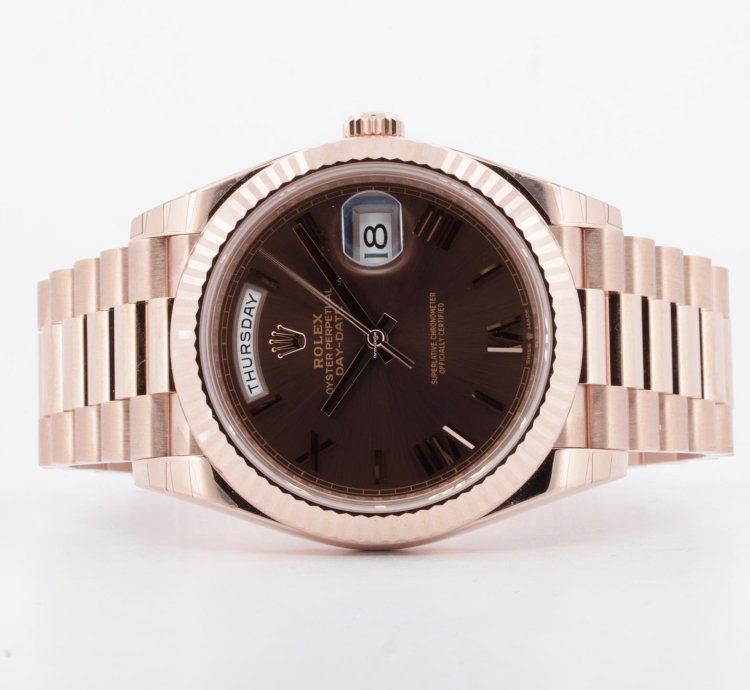 Rolex Day-date 40 228235 Choco Roman 2024 99 New Full Set